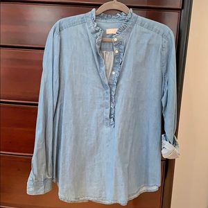 LOFT Denim shirt - Size L